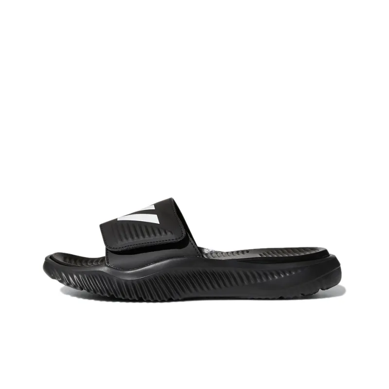 Adidas Alphabounce Slide Black White-0