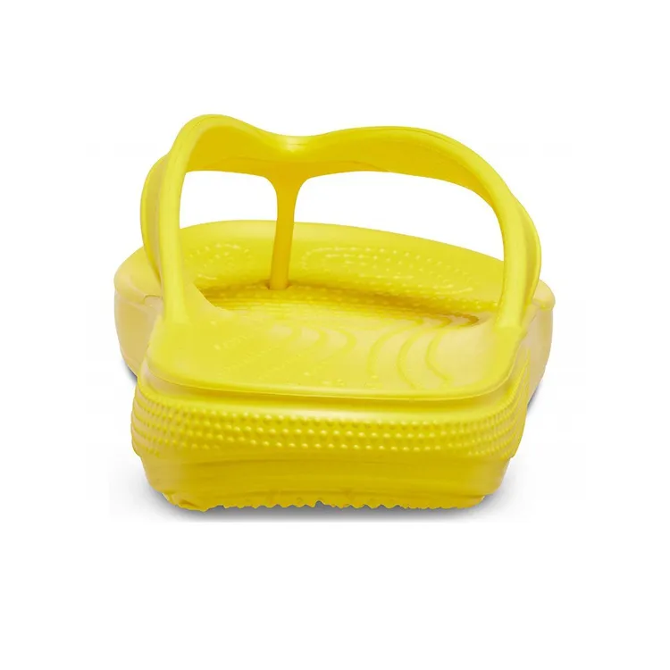 Crocs Kadee Summer Flip Flops Unisex Yellow-5
