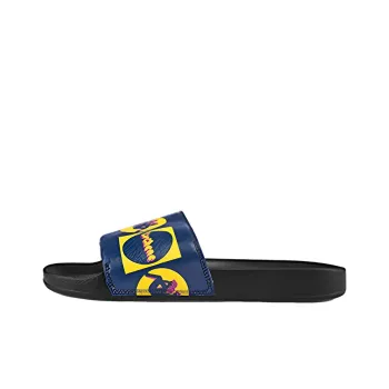 YISHUJIA x Kappa Rubber Sole Slide Slippers Unisex Blue Black