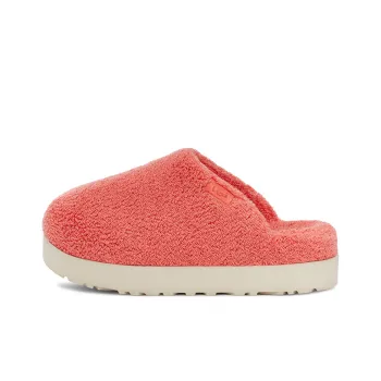 UGG Fuzz Sugar Terry Slide Fashion Slippers Women's Peach Pink