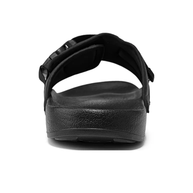 Kappa Slide Slippers Unisex Black-4