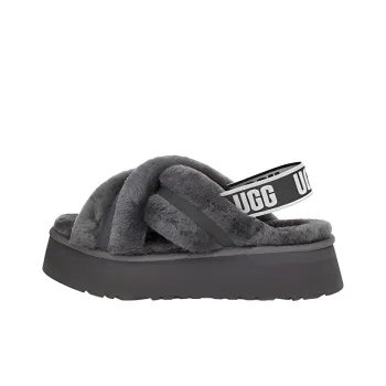 UGG DISCO Stylish Sandals Women's Gray