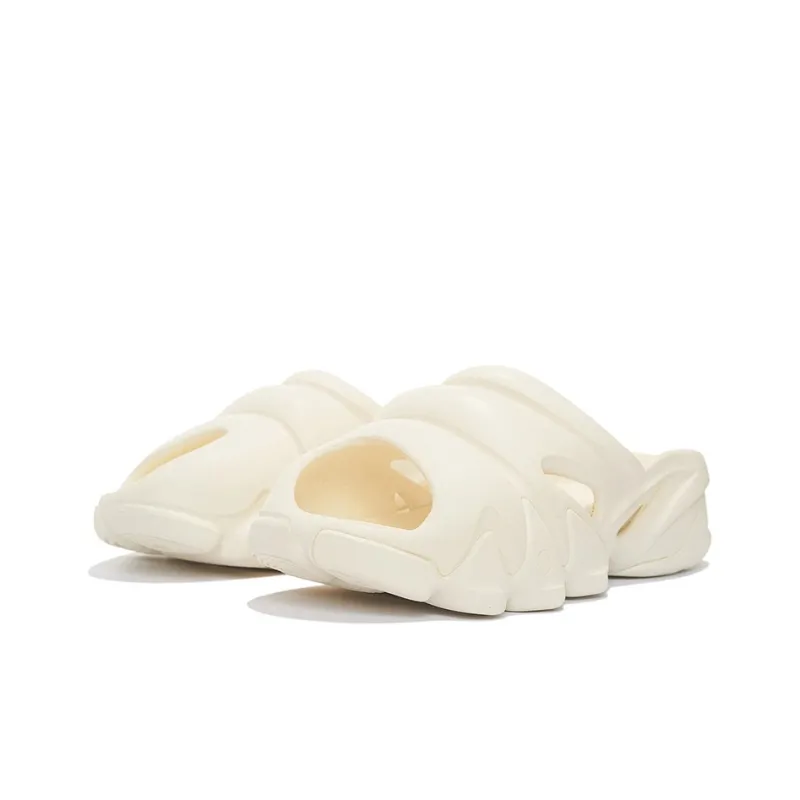 LiNing Slide Slippers Women's Vanilla White-2