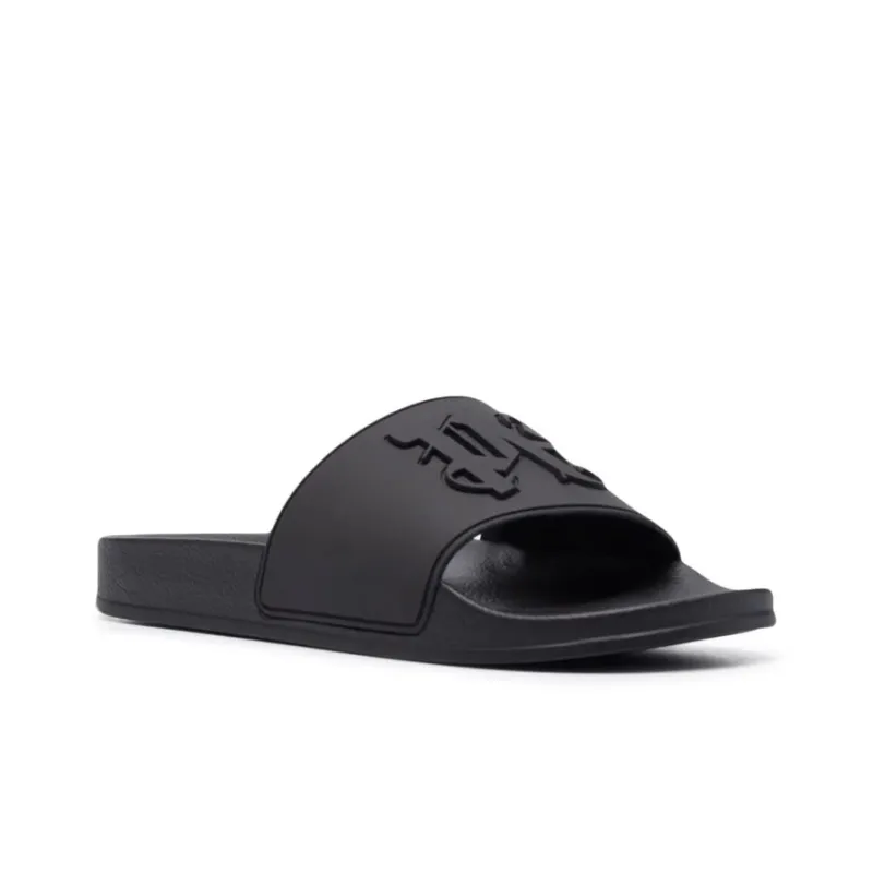 PALM ANGELS Pa Logo Slides Black-1
