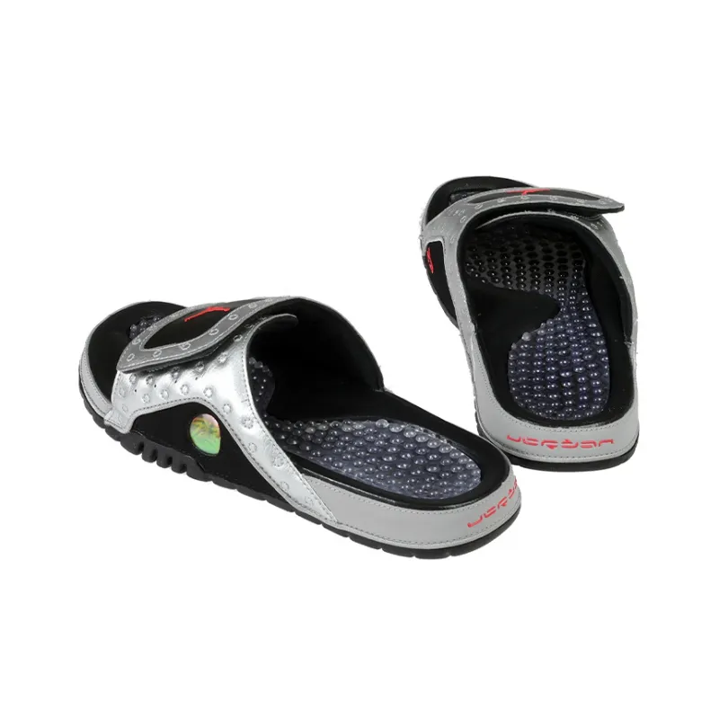 JORDAN Hydro 13 Retro Slide 'Metallic Silver'-2