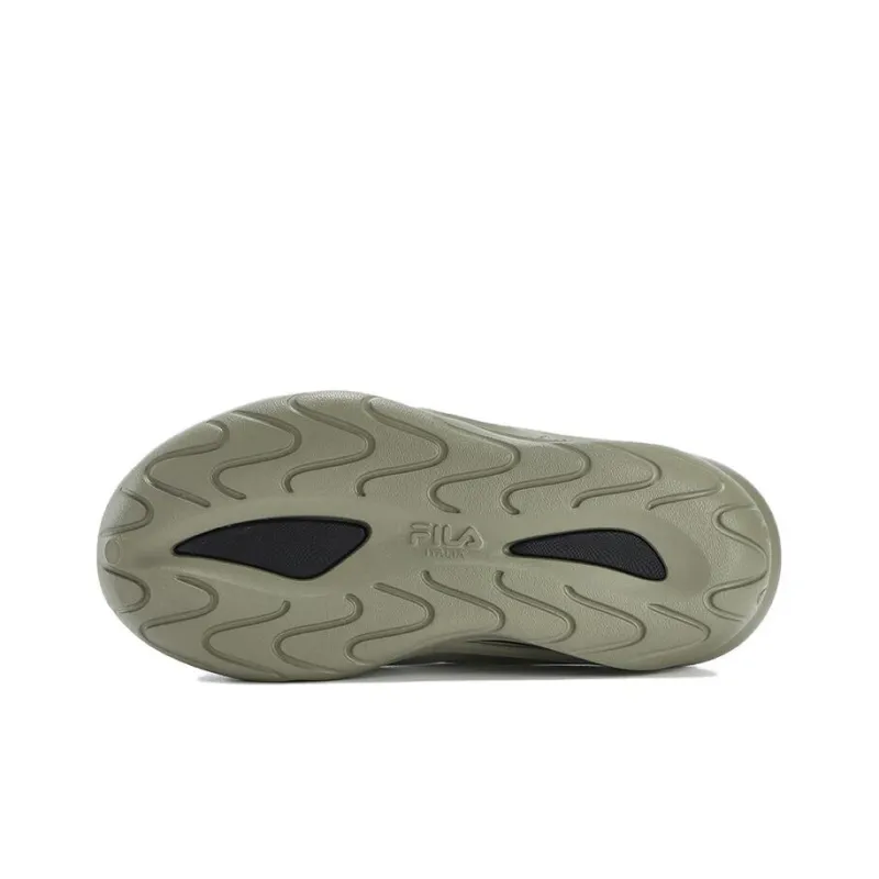 FILA FUSION Shell Slipper Slip-Resistant Abrasion-Resistant Slide Slippers Men's Grass Green-4