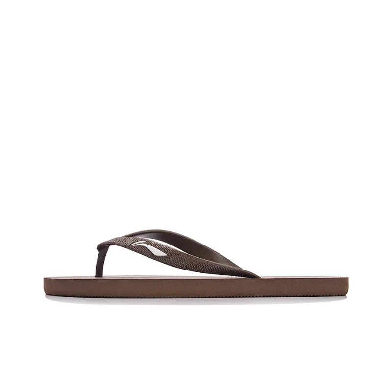 LiNing Quiet Slide Slippers Men's Hazelnut Umber-0