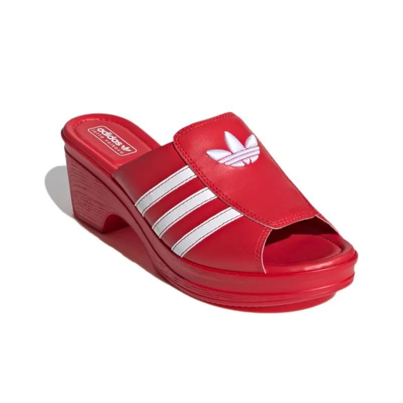 Adidas Trefoil Mules Lotta Volkova Red Women's-2