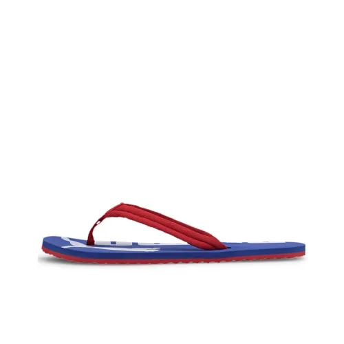 PUMA Epic Flip Slide Slippers Men Blue/Red