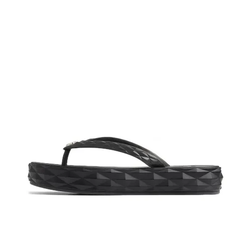 Jimmy Choo Diamond Flip Flop X Black Women's