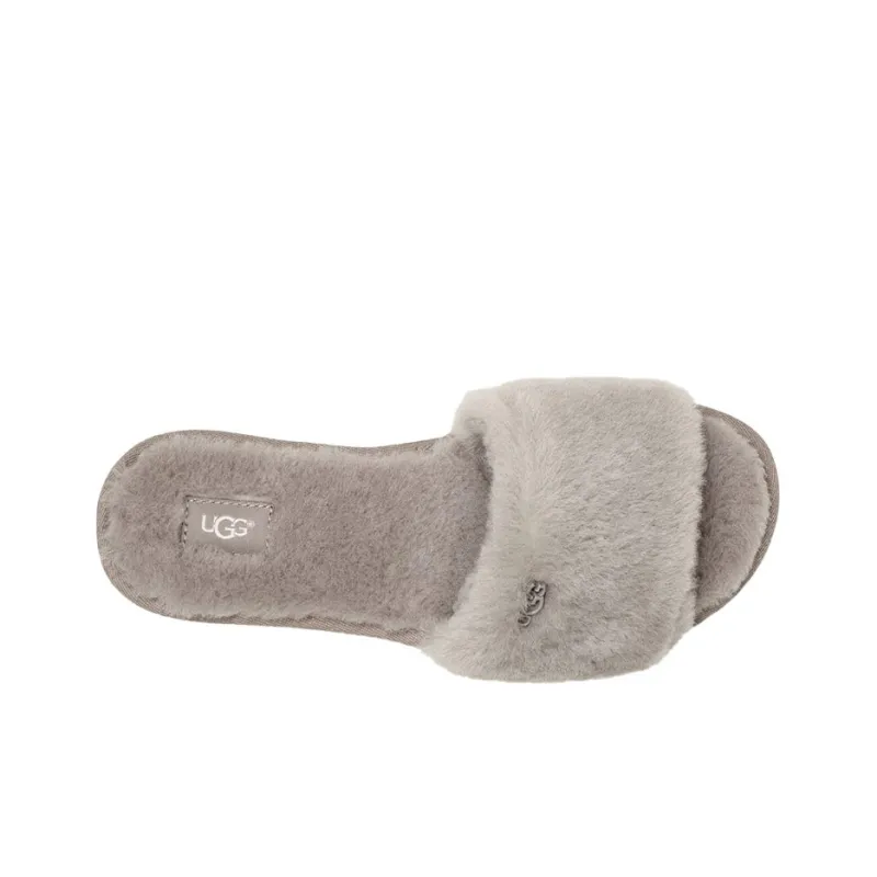 UGG Cozette Slide Fashion Slippers Women's Oyster Color-4