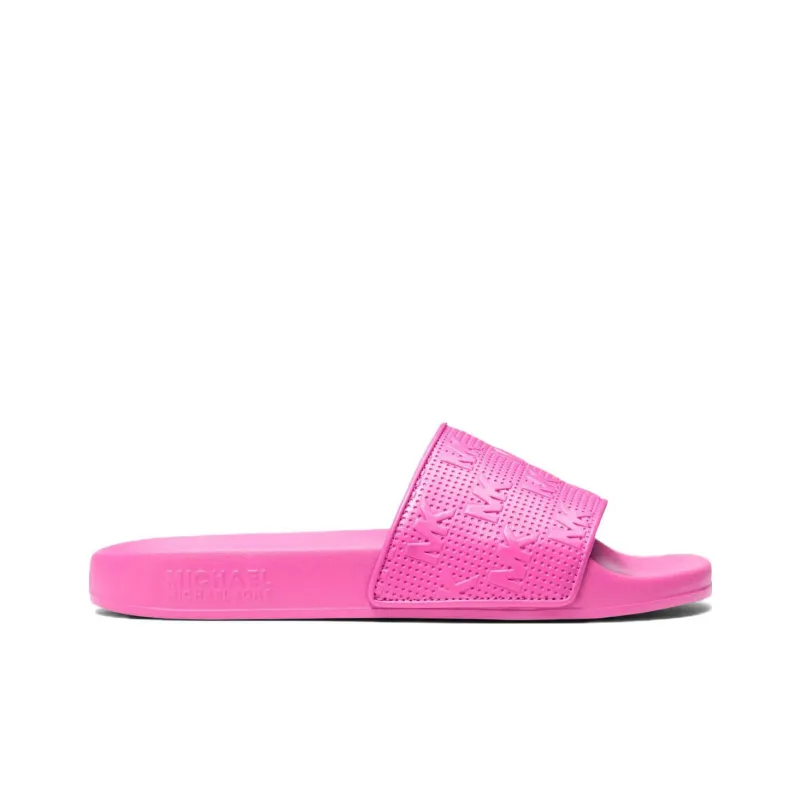 MICHAEL KORS Gilmore Abrasion-Resistant Slide Slippers Women's Pink-1