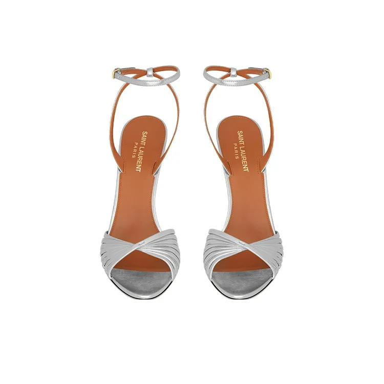 SAINT LAURENT Sexy 100mm Sandals-3