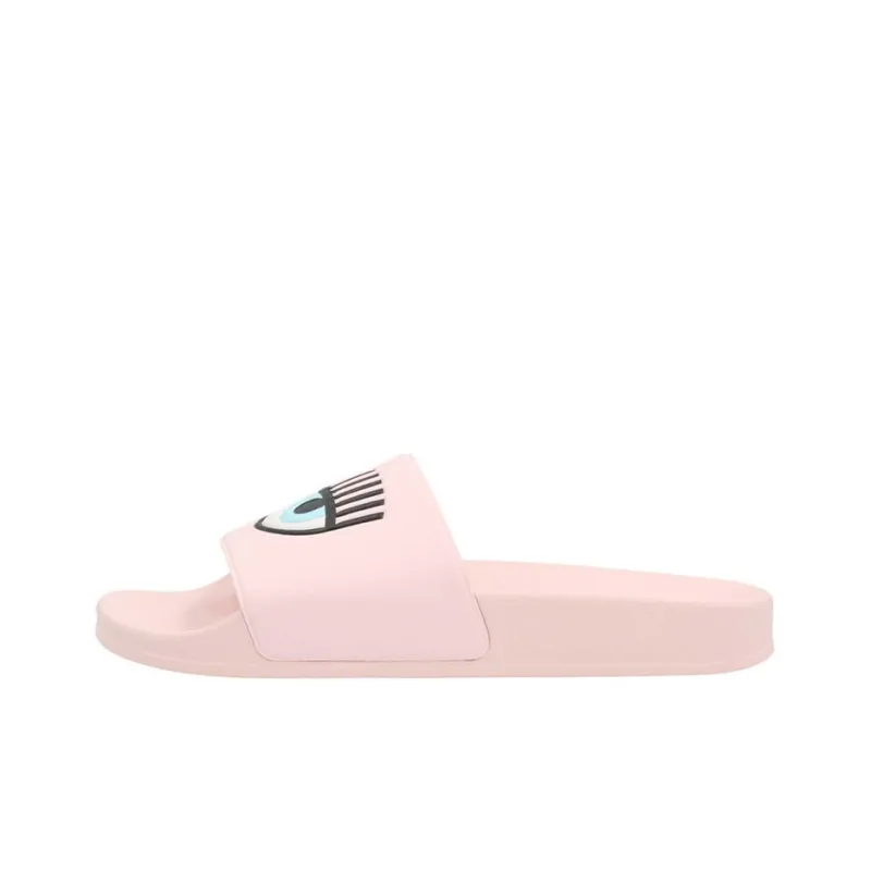 CHIARA FERRAGNI Flirting Eye-print Pool Slides-0