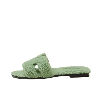 HERMES Oran Slip Resistant Stylish Sandal Women's Green