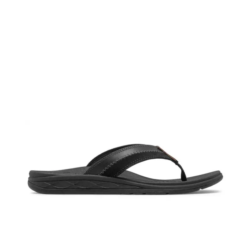 New Balance 6100 Series Pinnacle Minimalistic Casual Flip Flops Black-1