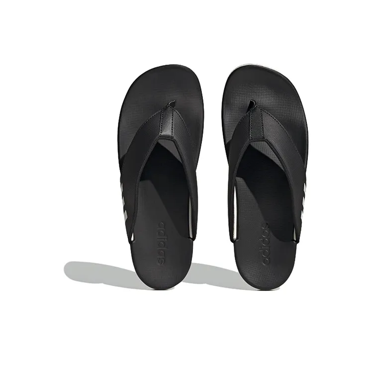 Adidas Adilette Comfort Flip Flops Core Black Core White-4