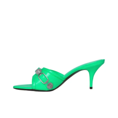 Balenciaga Slide Slippers Women's Green