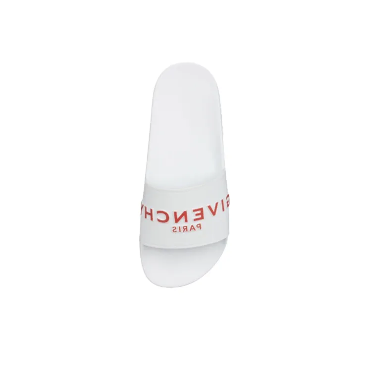 Givenchy Women's Logo Slide 'Transparent White Red'-4