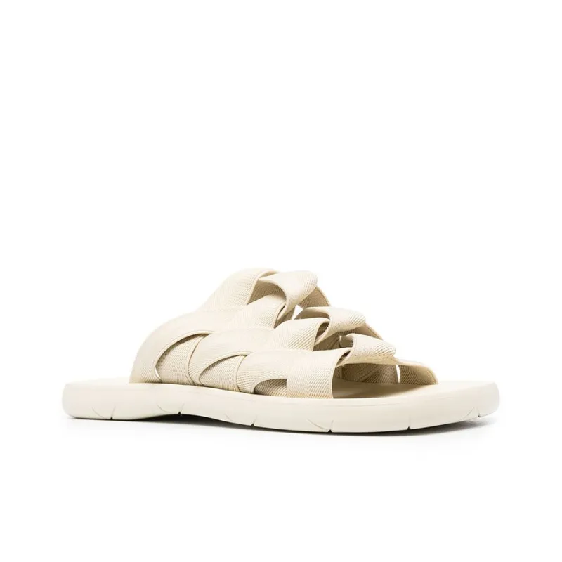 Bottega Veneta Plat Slide Slippers Men's Sea Salt Color-1