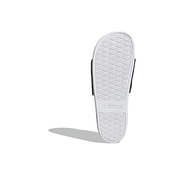 Adidas Adilette Comfort Slides Print Core Black Cloud White-5