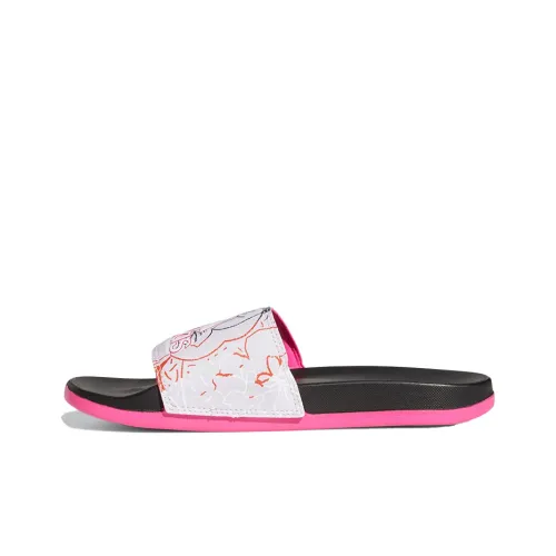 Adidas Adilette Series Slide Slippers Women's Pink/White/Black