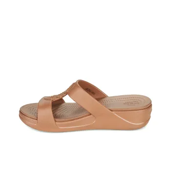 Crocs Monterey Slide Slippers Women's Brown