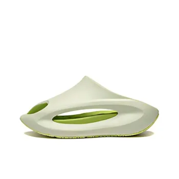 LiNing Yun You Slay Quiet Abrasion Resistant Slide Slippers Unisex Apple Green