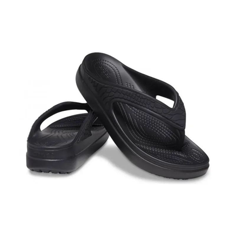 Crocs Sloane Snake Minimalistic Casual Shoe Black Women's-3
