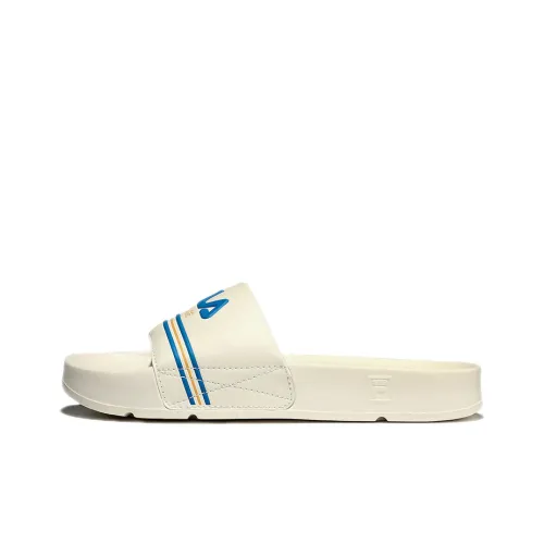 FILA Drifter Slide Slippers Unisex Off White/Blue