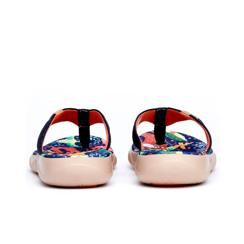 U.IN Painted Travel Shoes Maroc Stylish Sandals Women's-4