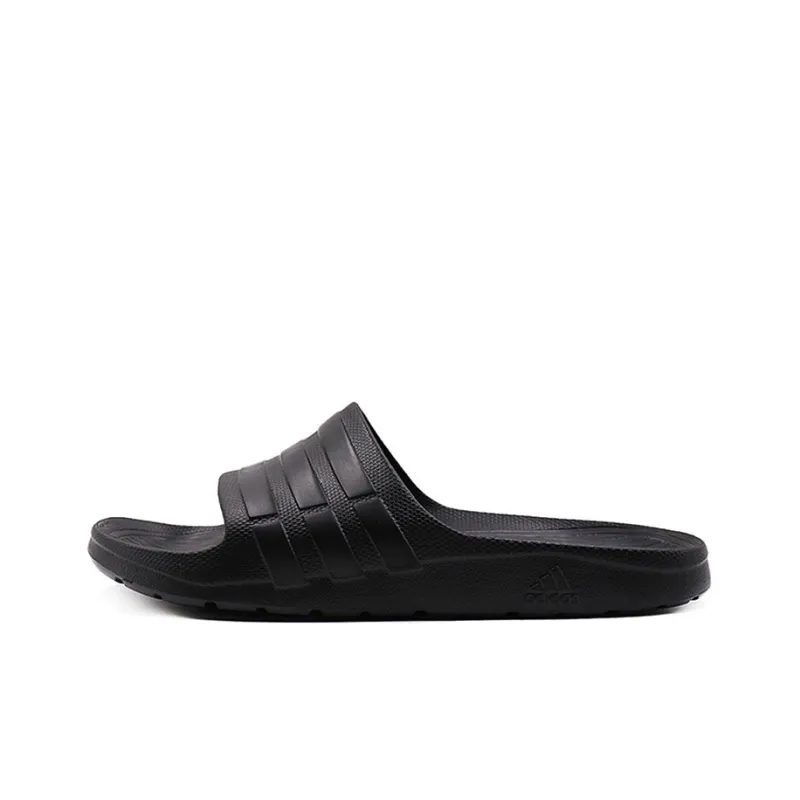 Adidas Duramo Slides Triple Black-0