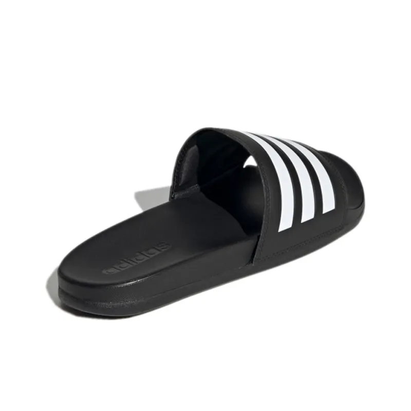 Adidas Adilette Comfort Slides Core Black Cloud White-3