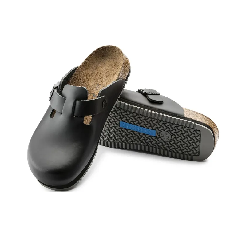 Birkenstock Boston Buckle embellished Slippers-4