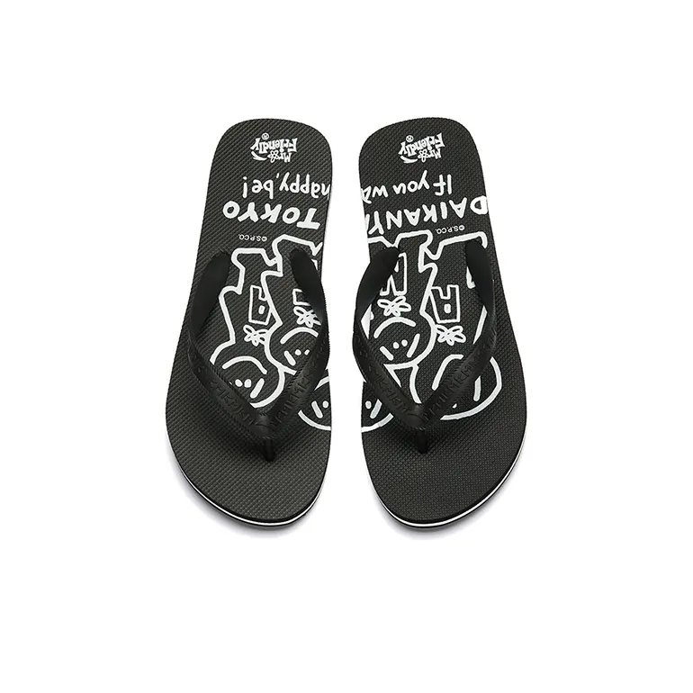 Anta Life Collection Slide Slippers Men's Black White-2