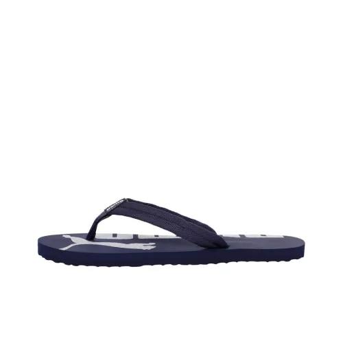 PUMA Epic Flip Rubber Sole Slip-Resistant Slide Slippers Women's Dark Blue