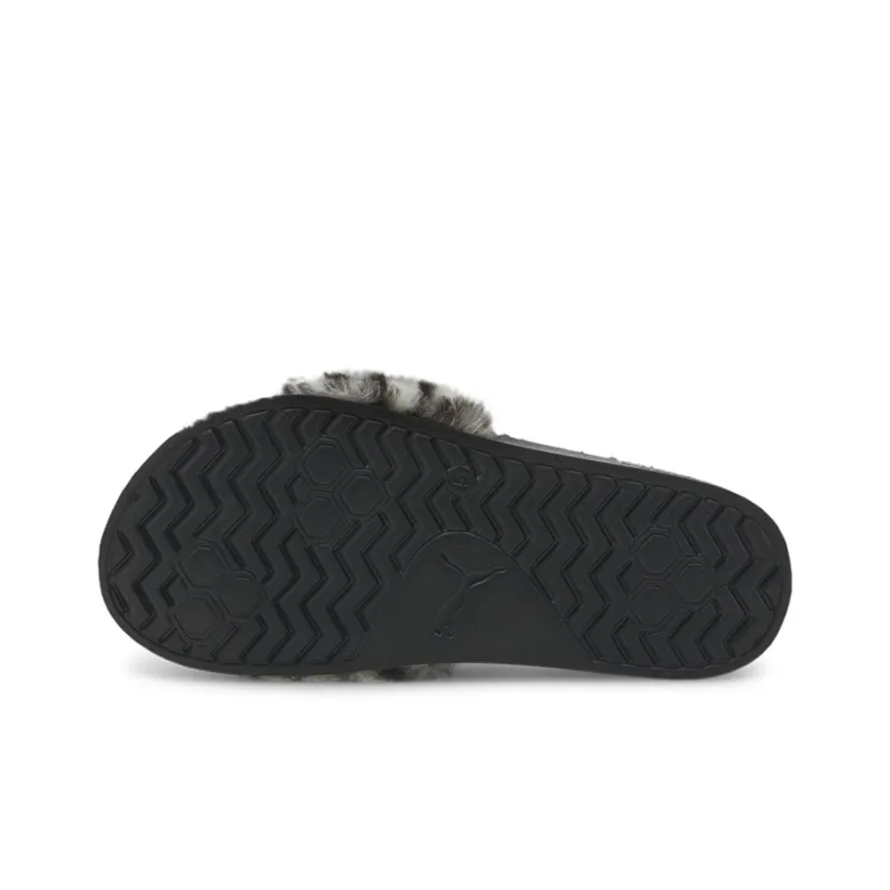 Puma YLM X Women's Leadcat Fluff Slide 'Safari'-5