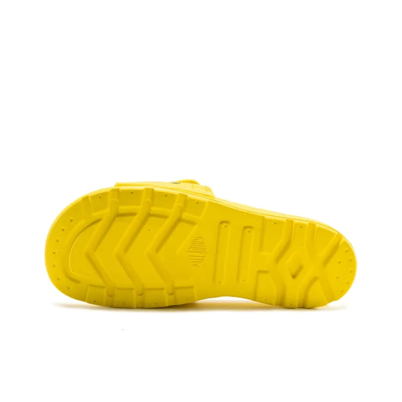 SMILEY x Palladium One-Word Sports Slippers Unisex Fiery Yellow-4