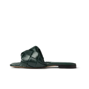 Bottega Veneta Lido Slide Slippers Women's Jasper