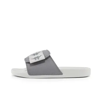 Kappa Slip Resistant Abrasion Resistant Slide Slippers Unisex Gray