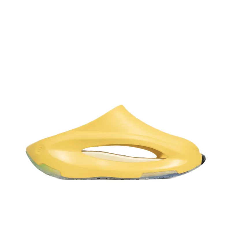 LiNing Slide Slippers Women's Custard Sand Yellow-1