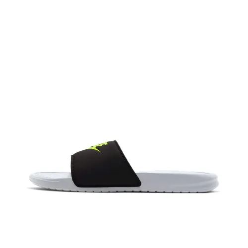 Nike Benassi Jdi Slide 'Wolf Grey Volt'