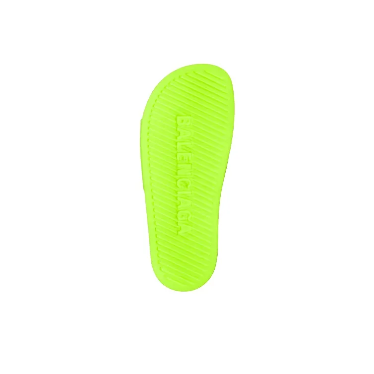 Balenciaga Pool Slide Fluo Yellow-4