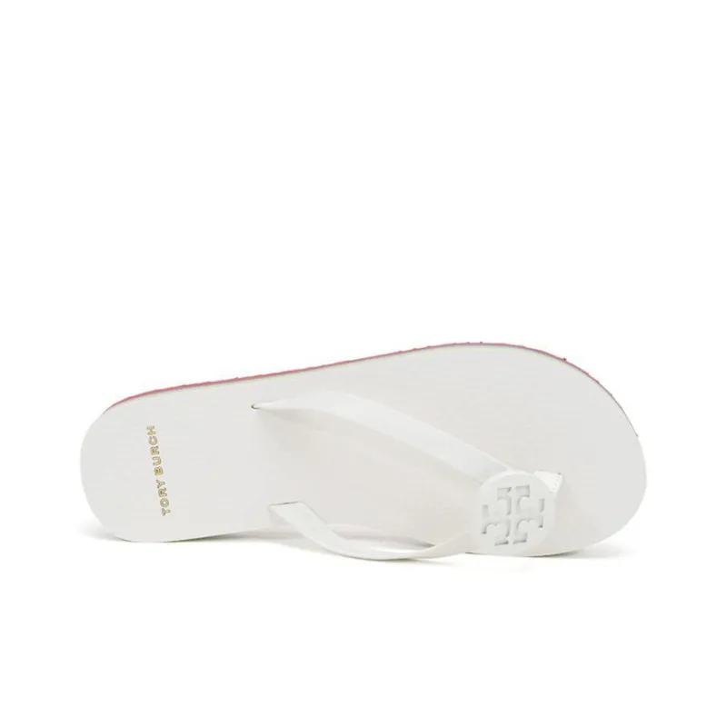 TORY BURCH Slip Resistant Slide Slippers Women's White-4
