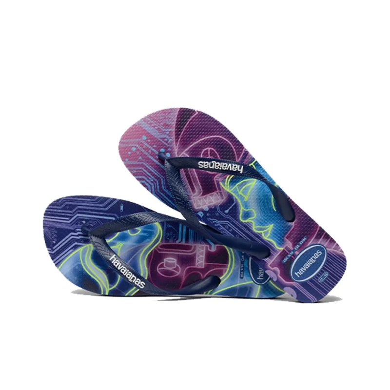 Havaianas Rubber Sole Flip Flops Women's Marine Blue-2