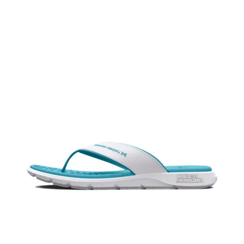 Under Armour Ignite Pro Marbella Sandal 'White Blue Surf' Women's