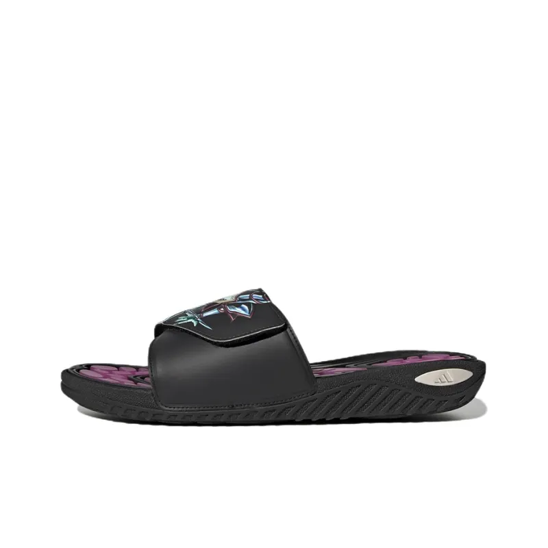 Adidas Reptossage Hook And Loop Slides Yu Gi Oh! Dark Magician-0