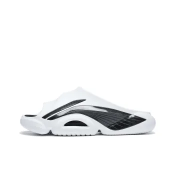 LiNing BADFIVE Slide EVA Slide Slippers Men's White Black