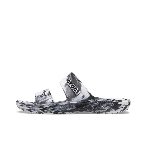 Crocs Classic Clog Slide Slippers Unisex White/Black