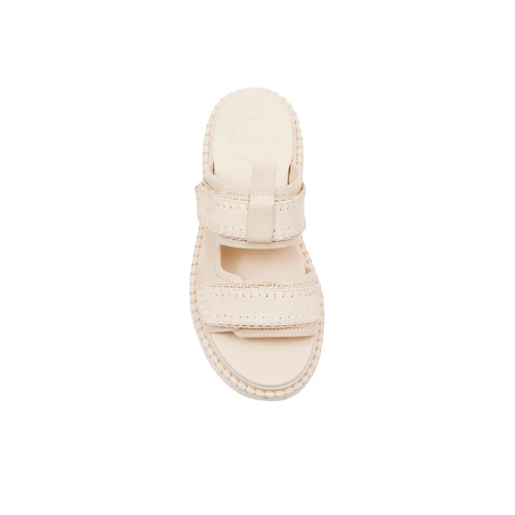 See By Chloe Slide Slippers Women's White-4